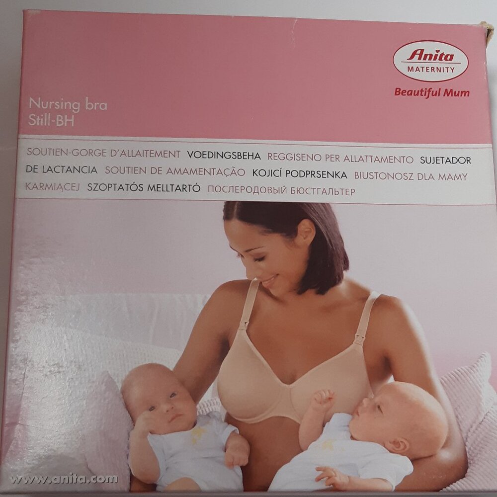 ANITA Nursing Bra 5068 Size 34D Seamless Pre-shaped Cups Underwired Gentle Suppo